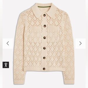 Boden Astrid Cardigan Cream M